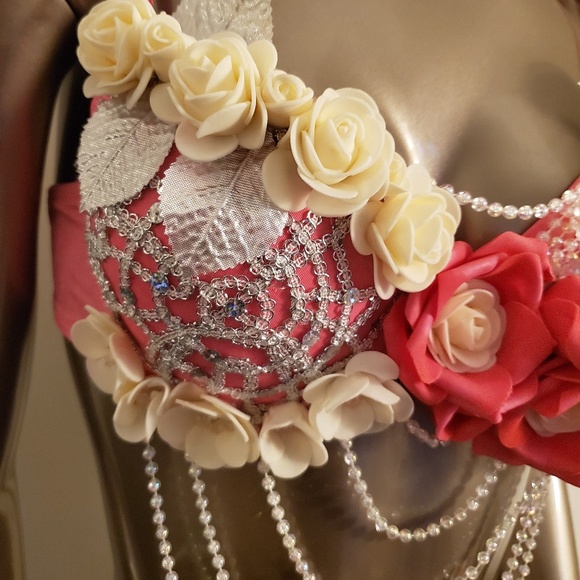 Beautiful Rave, Festival,  Bridal Bra - Picture 4 of 5